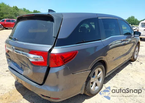2020 Honda Odyssey Ex-L/Ex-L W/Navi Res из США, поврежденный, VIN 5FNRL6H78LB005567